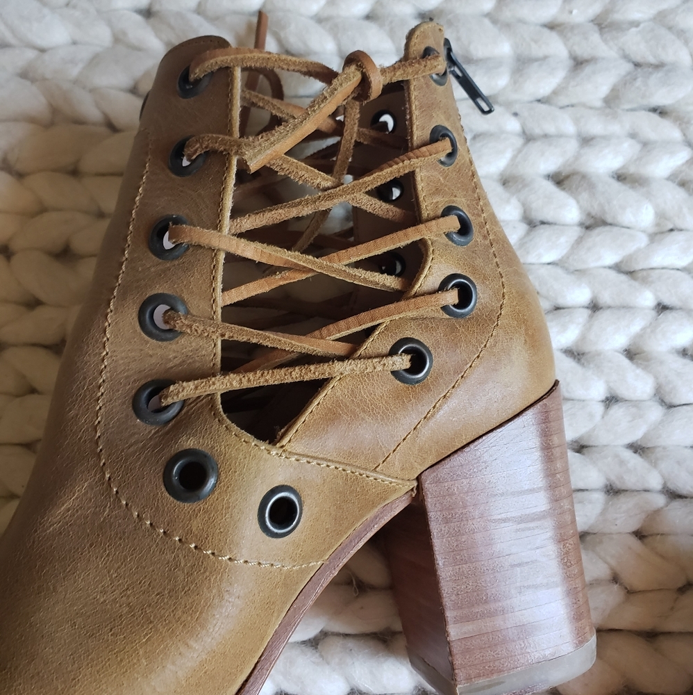 Baske California Fury Open Toe Booties - Picture 3 of 12